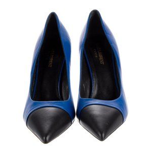 SAINT LAURENT Leather Pumps sz IT 39.5 - NWOT
